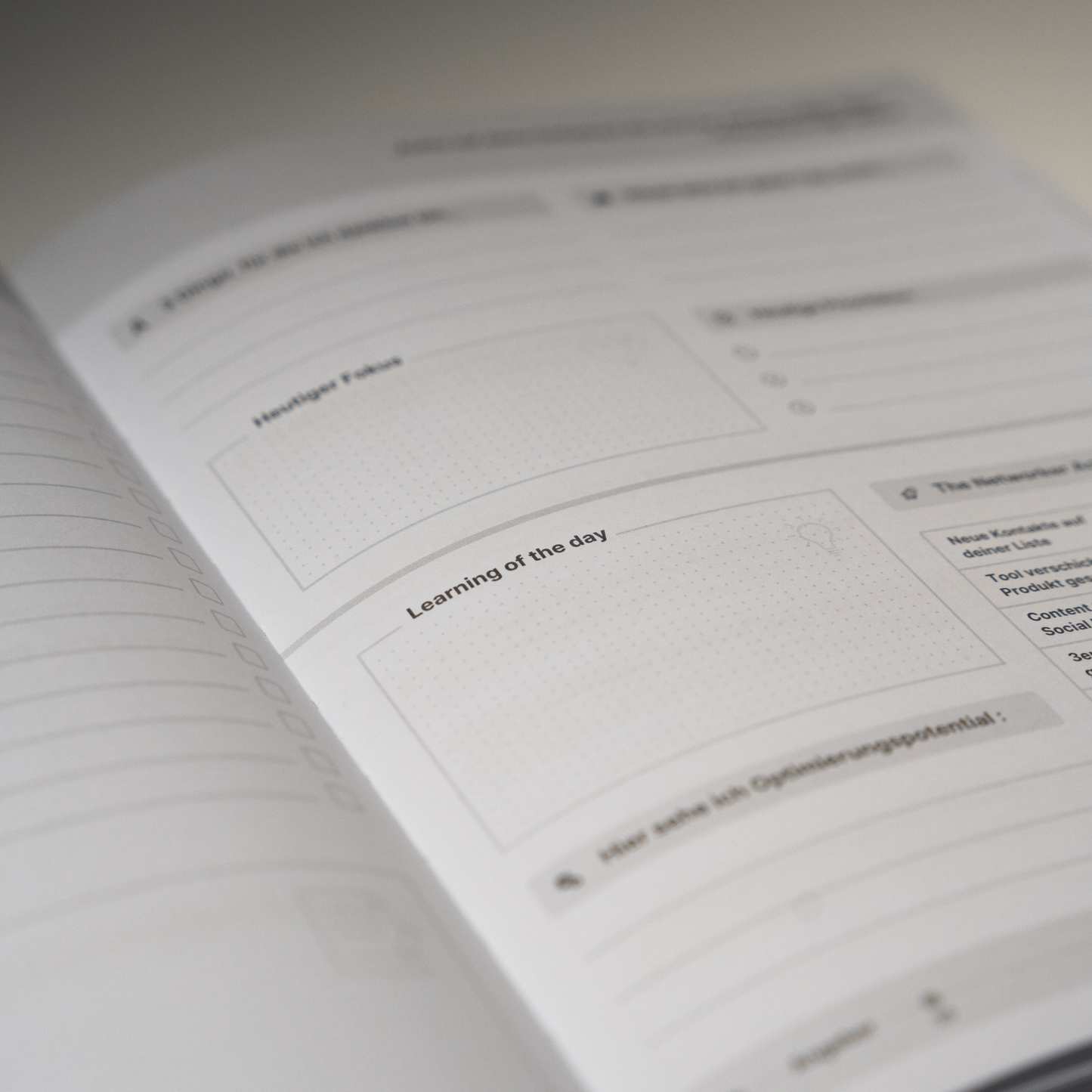 Journal Tagesplaner + exklusiver Videokurs