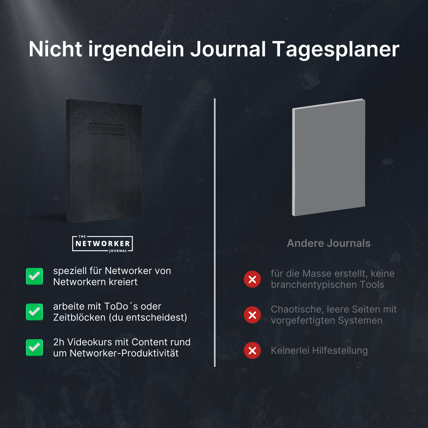Journal Tagesplaner + exklusiver Videokurs