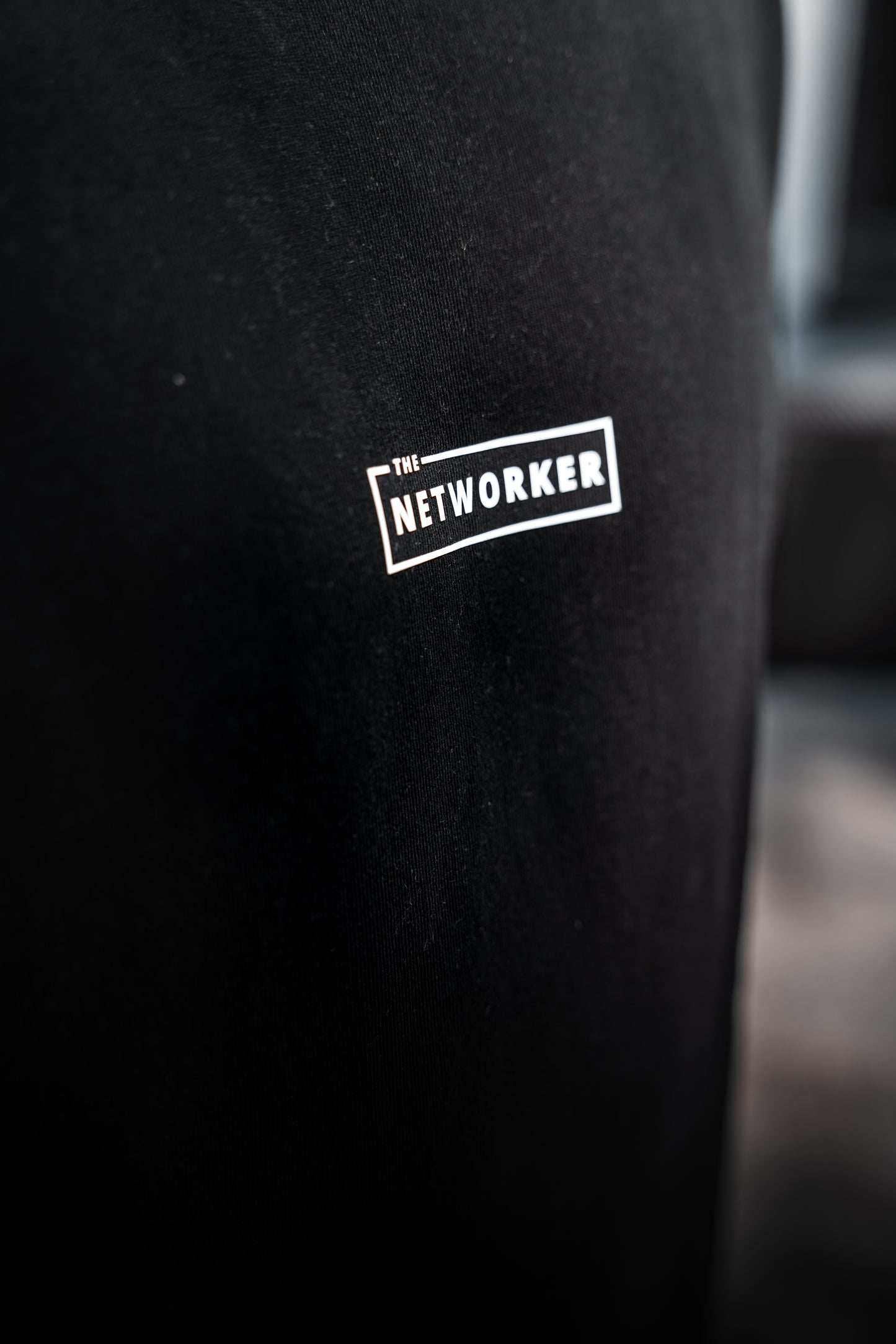 Oversize T-Shirt  THE NETWORKER in schwarz