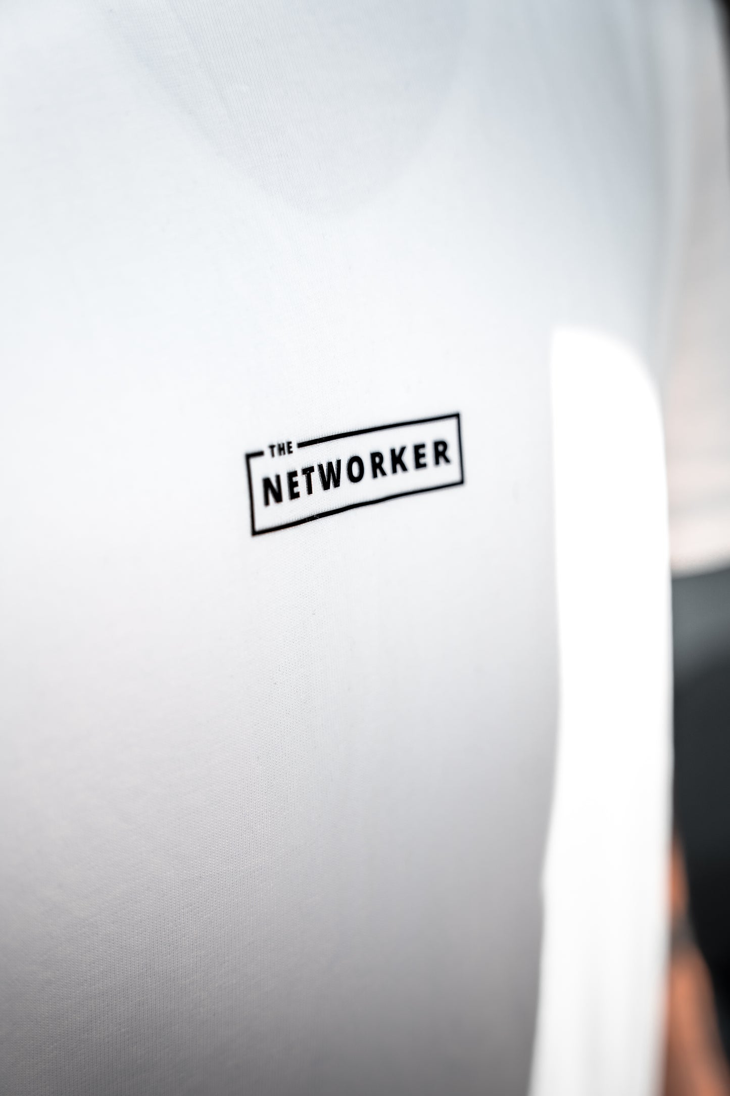 Oversize T-Shirt  THE NETWORKER in off-white
